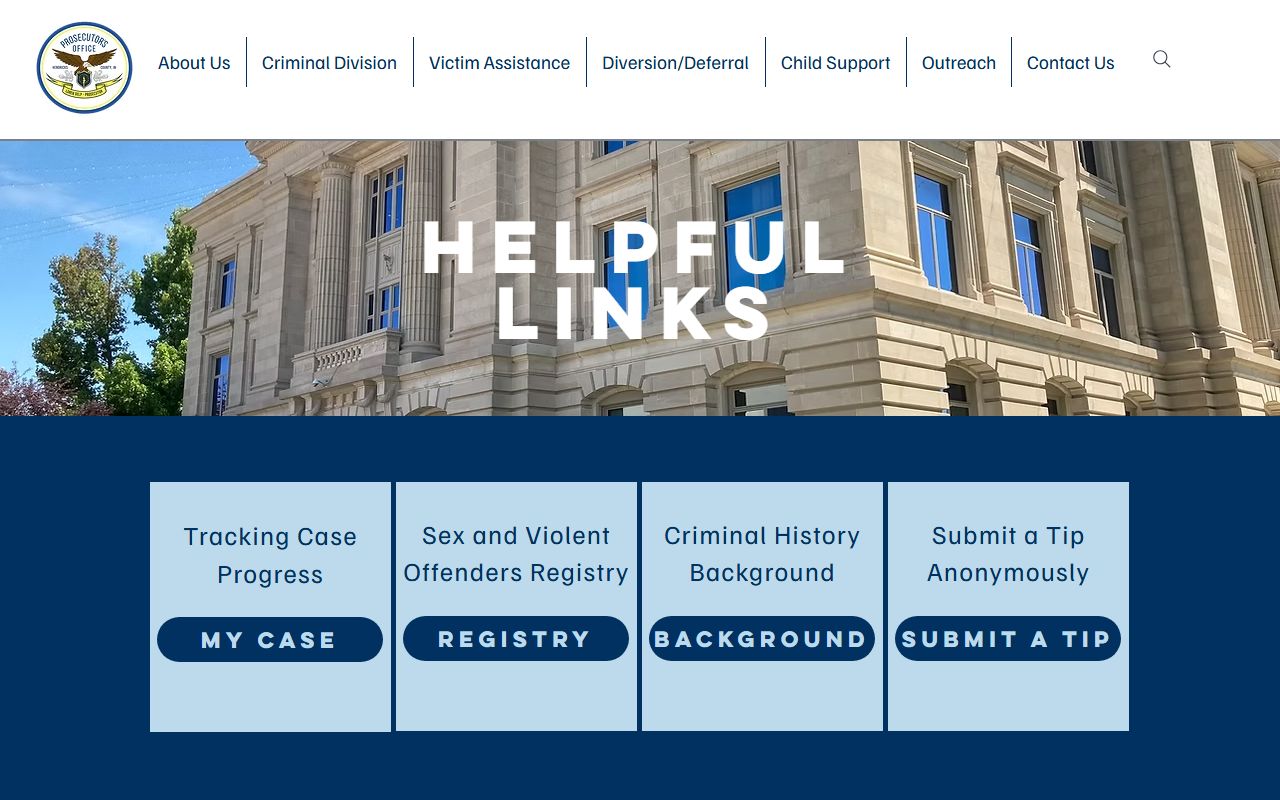 Hendricks County court records prosecutor helpful links after arrest